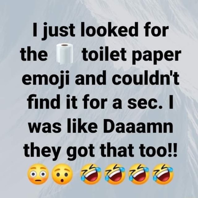 What Does The Toilet Paper Emoji Mean