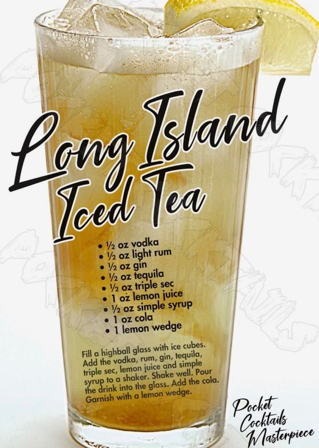 Oz vodka 07 light rum e Ya gin tequila 1 lemon juice oz simple syFUP e