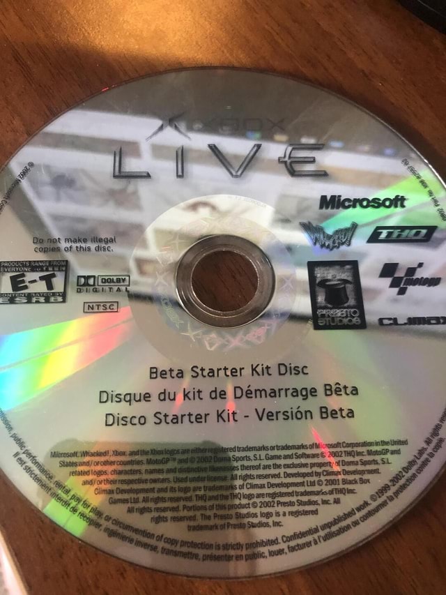 Make Beta Starter Kit Disc Disque du kit de Demarrage Beta Disco