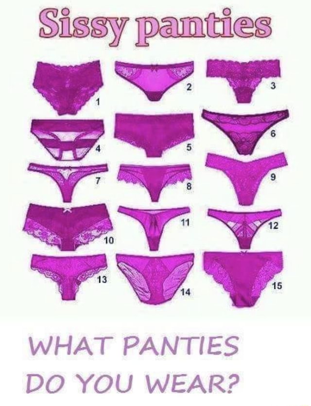 how to wear panties correctly