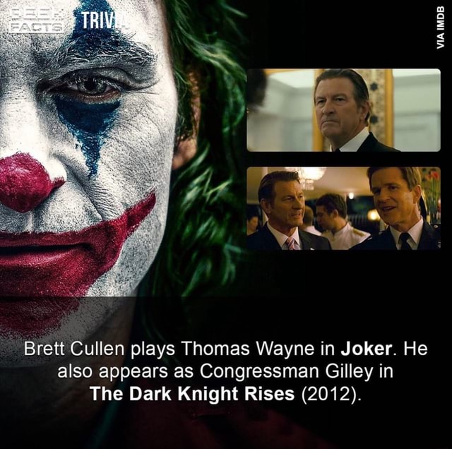 Brett Cullen plays Thomas Wayne in Joker. He also appears as ...