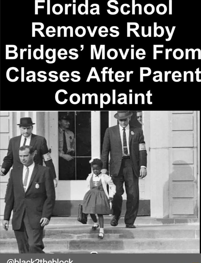 Florida School Removes Ruby Bridges' Movie From Classes After Parent