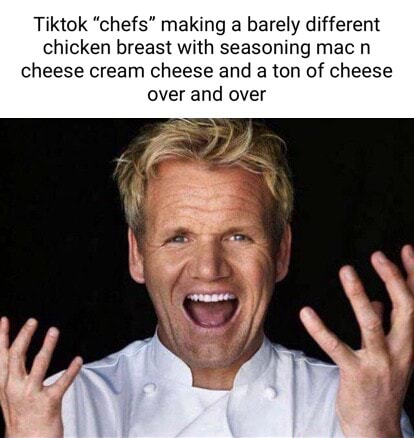 Tiktok "chefs" making a barely different chicken breast with seasoning