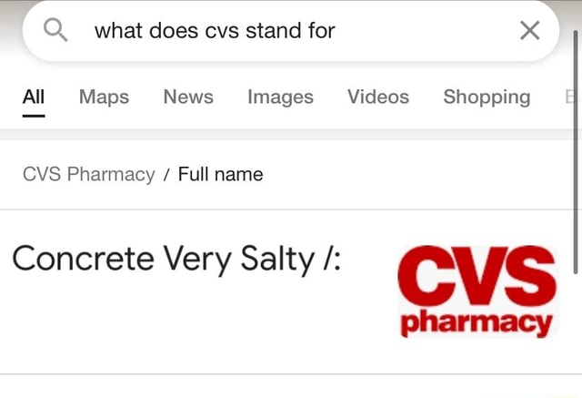 what-does-cvs-stand-for-youtube