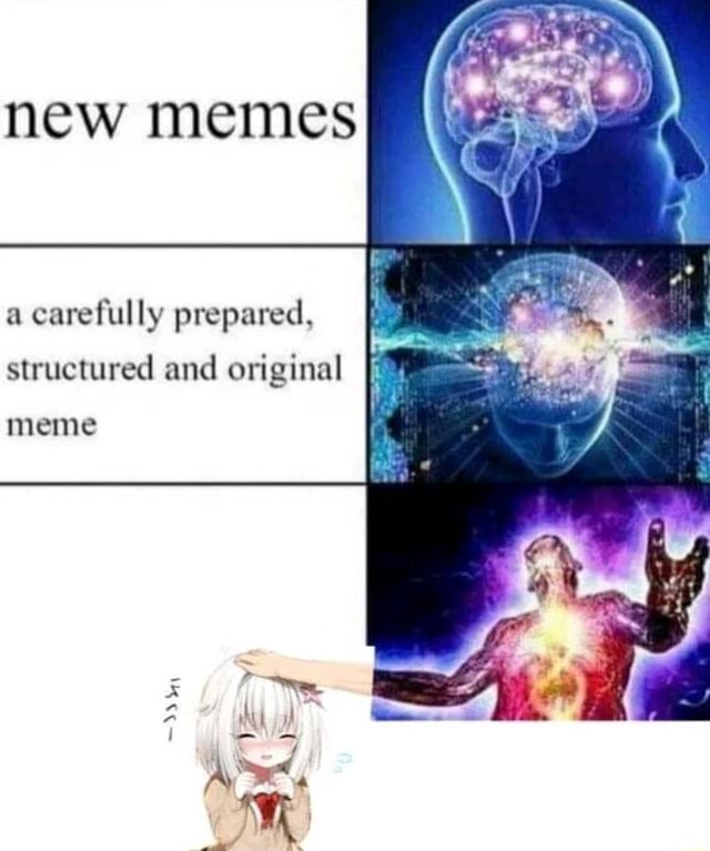 Hew memes a carefully prepared, structured and original meme - iFunny