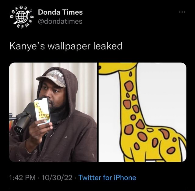 Donda Times @dondatimes Re Kanye's Wallpaper Leaked PM - - Twitter For ...