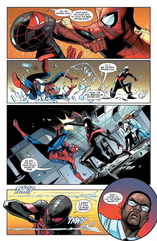 Spider-Man fights Miles Morales in H2H combat (Miles Morales: Spider ...