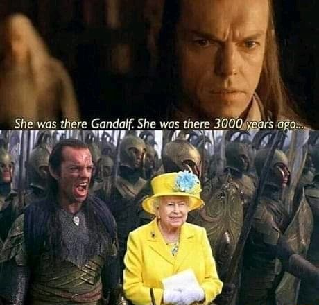 She was there Gandalf. She was there 30( - iFunny