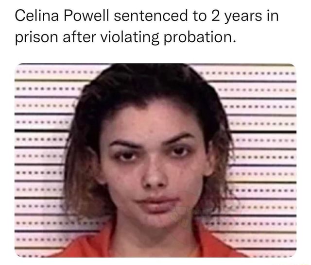 Celina Powell Sentenced To 2 Years In Prison After Violating Probation Ifunny 7926