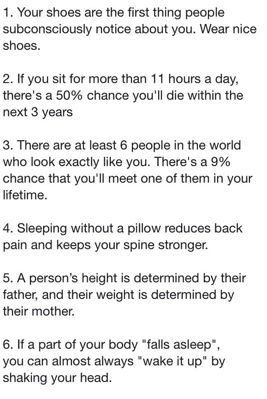 1. Your shoes are the first thing people subconsciously 1. Your shoes are the first thing people subconsciously