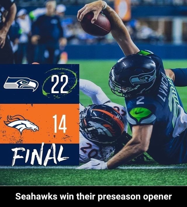 Seahawks win preseason opener