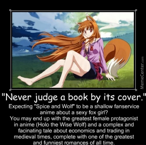 Naked Anime Fox Girl Porn - Never judge a book by its cover.\