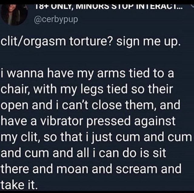 Bondage Clit Torture Orgasm
