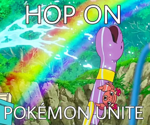 HOP.ON > ~ POKEMON UNITE - iFunny