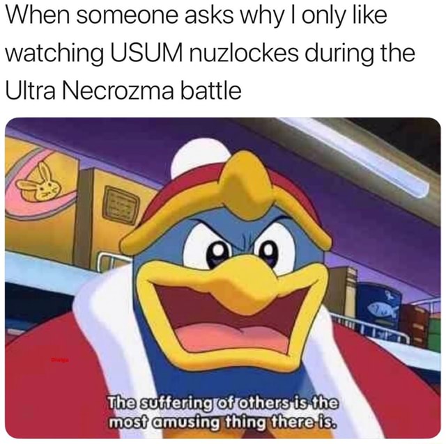 When Someone Asks Why I Only Like Watching Usum Nuzlookes During The Ultra Neorozma Battle Ifunny