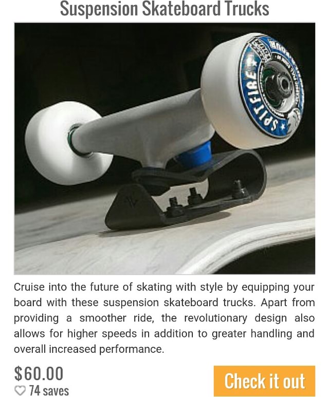Suspension Skateboard Trucks Cruise into the future of skating with