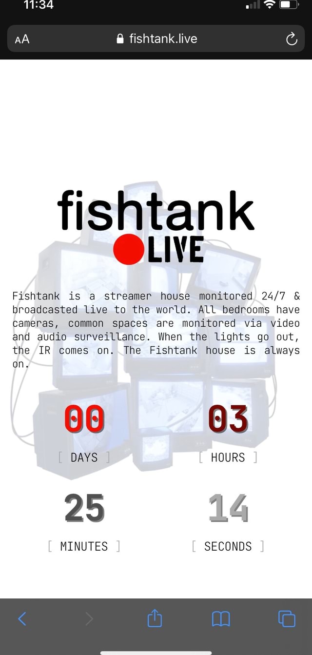 Fishtanklive Fishtank.live fishtank @LIVE Fishtank is a streamer house monitored ...