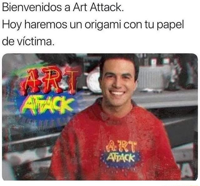 Bienvenidos a Art Attack. Hoy haremos un origami con tu papel de