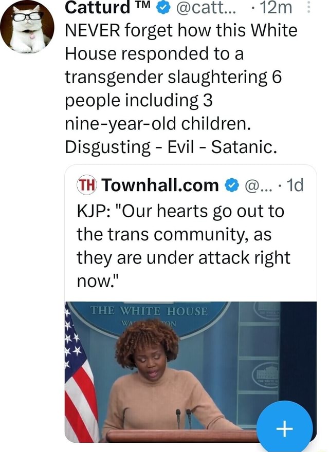 Catturd @ @catt... NEVER forget how this White House responded to a ...