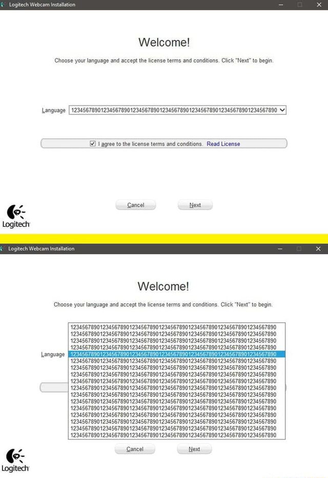 Welcome Choose Your Language And Accept The License Terms And Conditions Click Next To Begin Language Agree To The License Terms And Conditions Read License Cancel