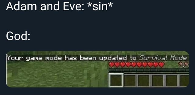 Adam And Eve Sin Four Game Mode Has Been Updated To Eur Um Hade