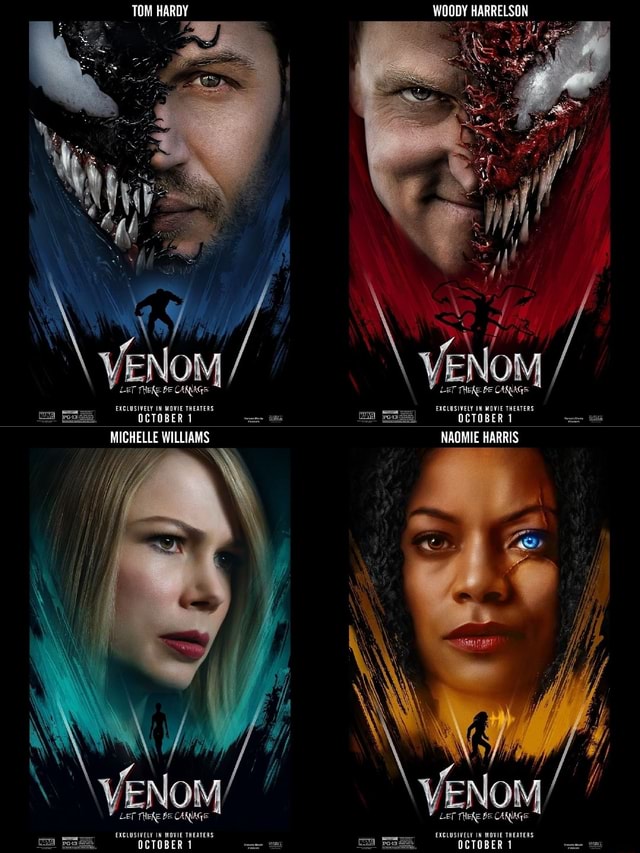 TOM HARDY WOODY HARRELSON VENOM Cer -NO OM EXCLUSIVELY IN WOVIE ...