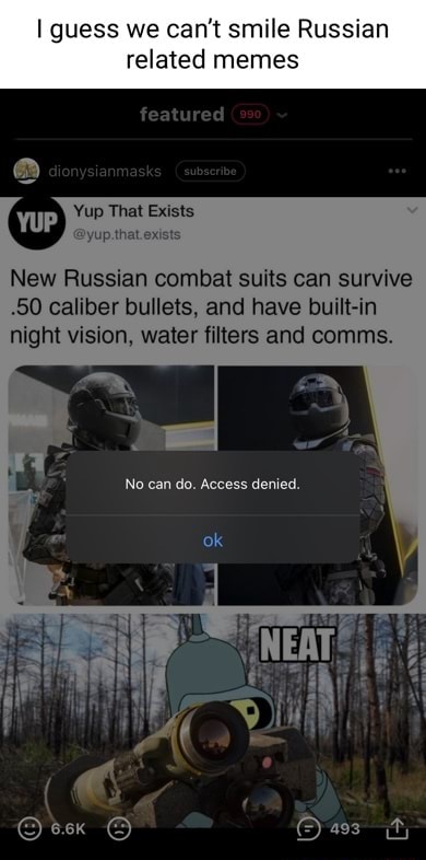 Guess We Can't Smile Russian Related Memes Featured New Russian Combat ...