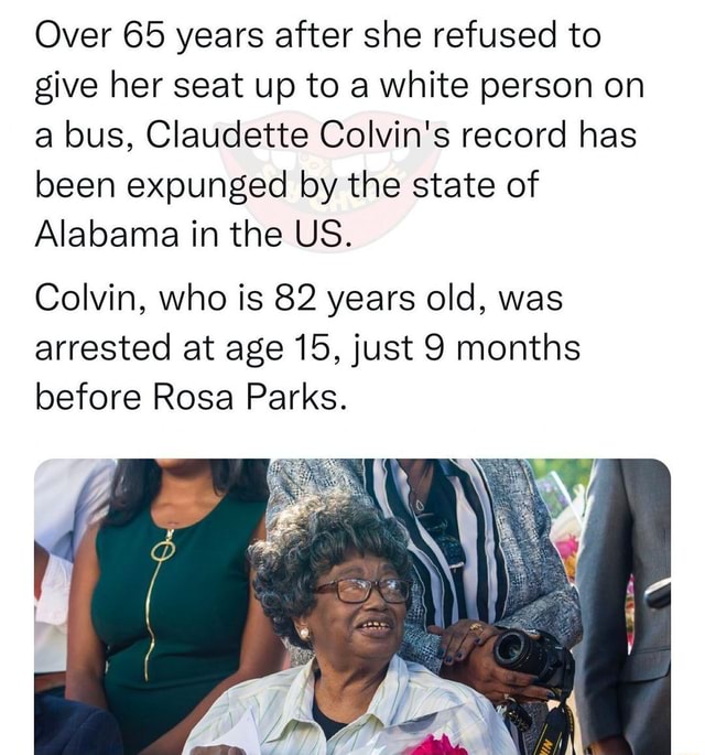 claudette colvin compared to rosa parks