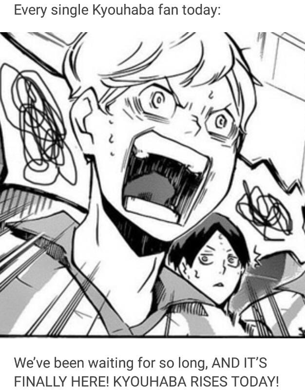 Every Single Kyouhaba Fan Today We Ve Been Waiting For So Long And It S Finally Here Kyouhaba Rises Today