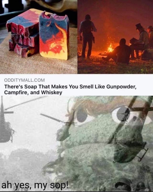 There's Soap That Makes You Smell Like Gunpowder