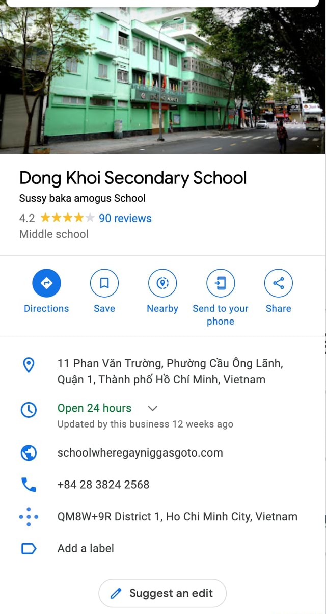 Sussy baka school in Vietnam 😱😱😱😱 