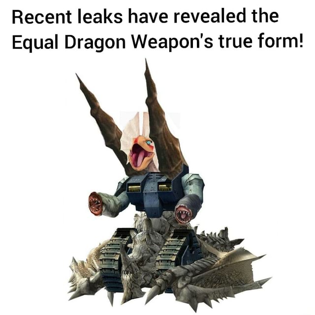 Recent Leaks Have Revealed The Equal Dragon Weapon S True Form