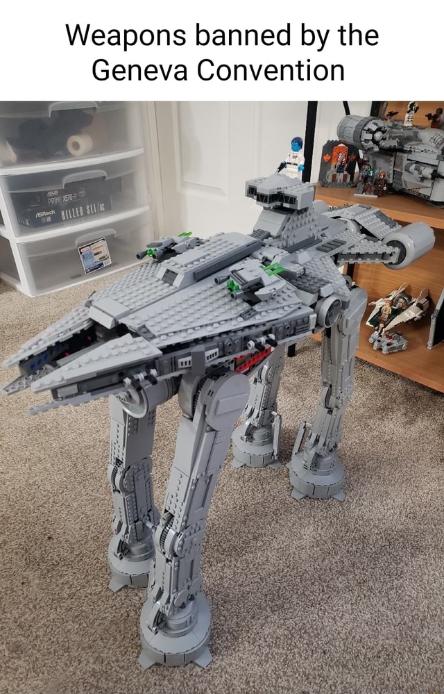 Weapons banned by the Geneva Convention iFunny