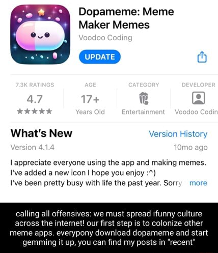 Dopameme: Meme Maker Memes by Voodoo Coding