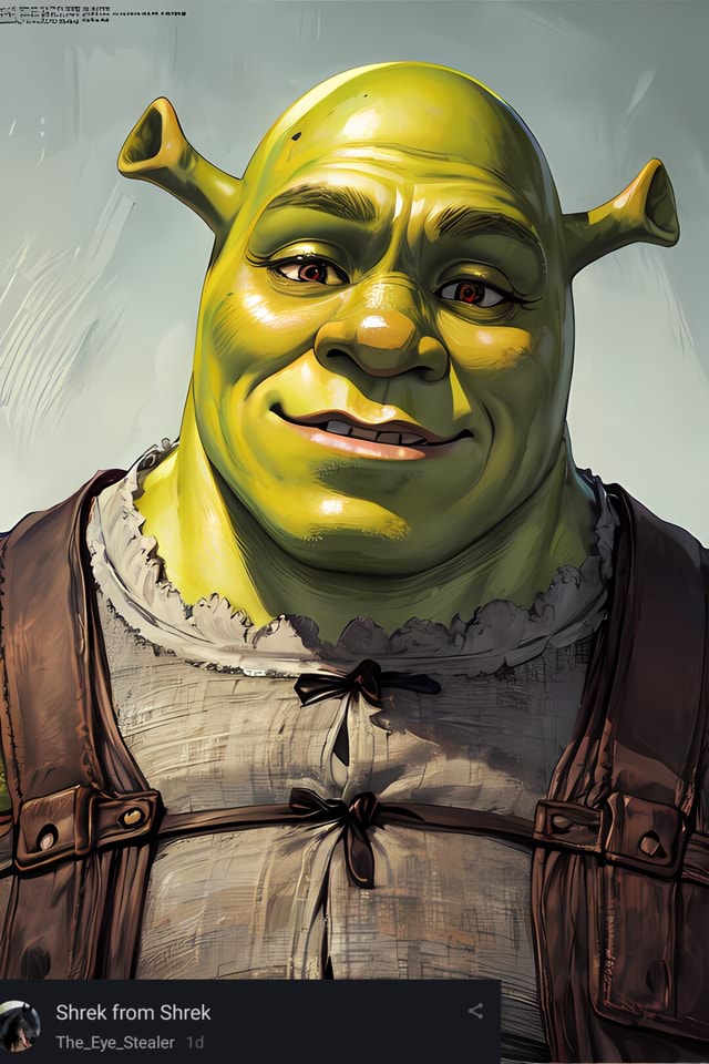 Shrek From Shrek The Eye Stealer - Ifunny