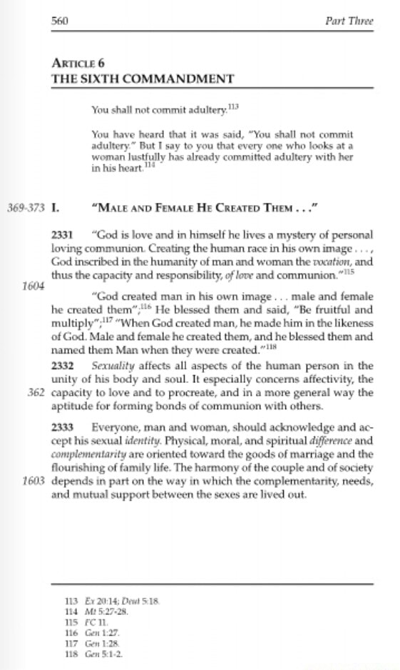 369-373 362 1603 560 Part Three ARTICLE 6 THE SIXTH COMMANDMENT 'You ...