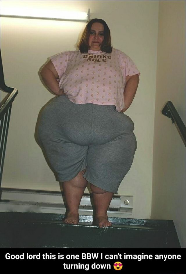 Good lord this is one BBW I can't imagine anyone turning down Good