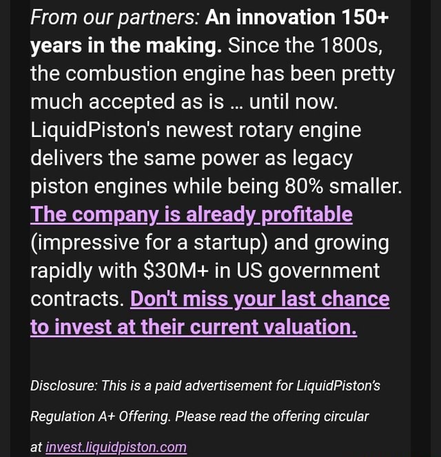 From our partners An innovation 150+ years in the making. Since the