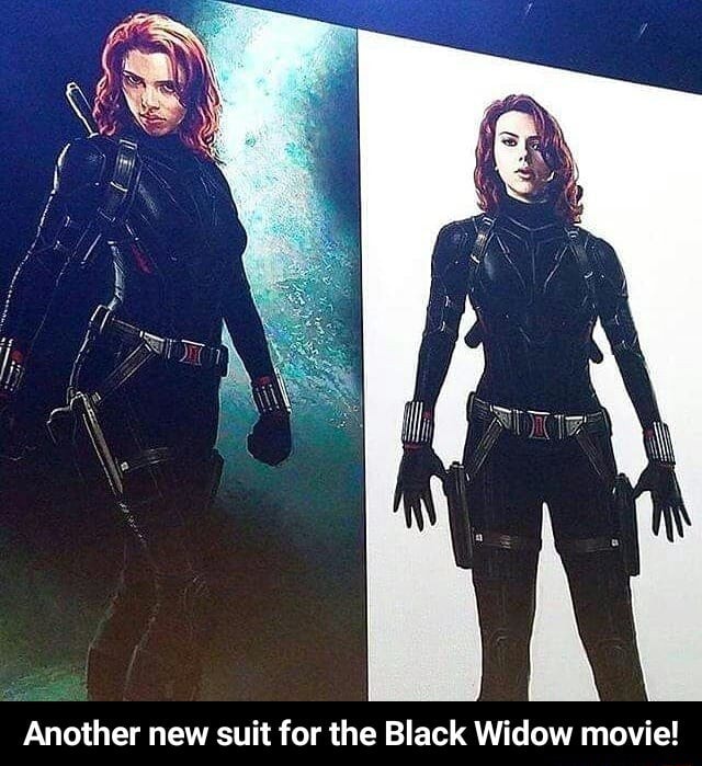 Another New Suit For The Black Widow Movie! - Another New Suit For The 