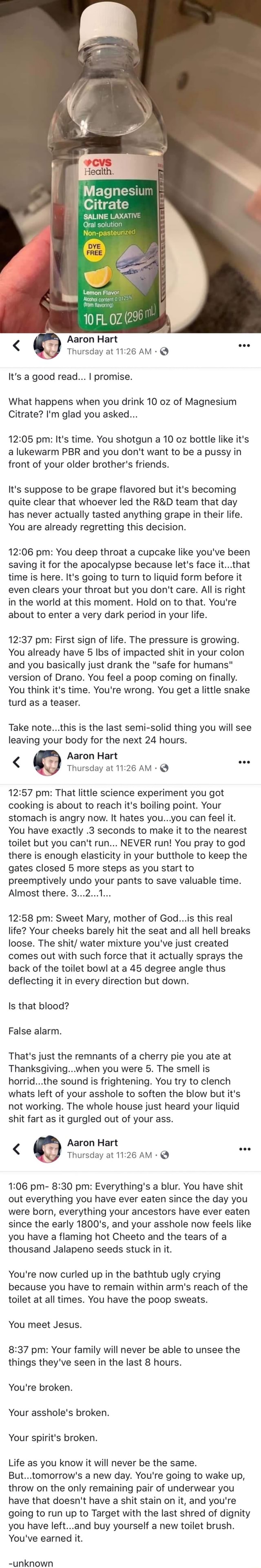 E Magnesiu I Citrate SALINE LAXATIVE Oral solution q Lemon Flavor