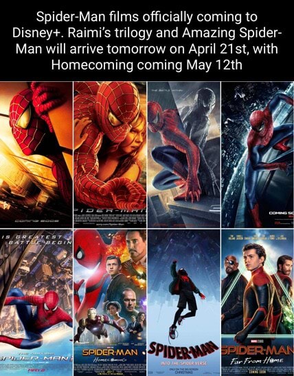 Spider-Man: Far From Home' coming to Disney+ on Friday