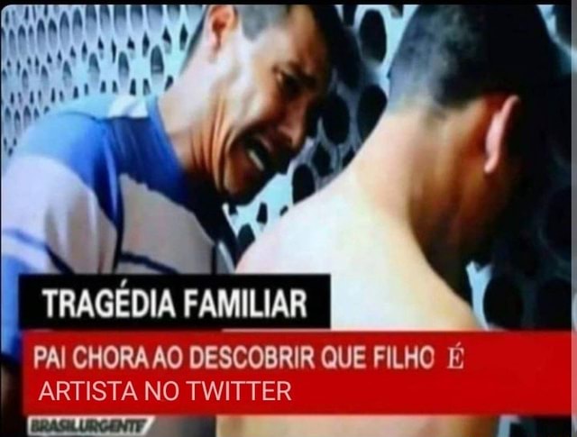 Trag Dia Familiar Pai Chora Ao Descobrir Que Filho Artista No Twitter