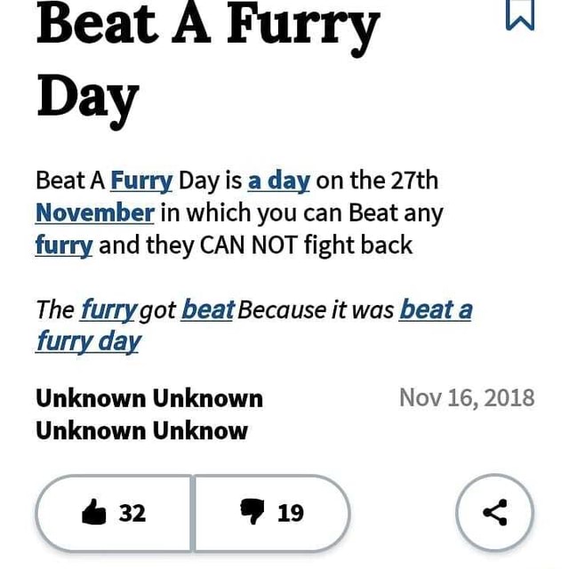 beat-a-furry-n-day-beata-fura-day-is-a-day-on-the-27th-november-in