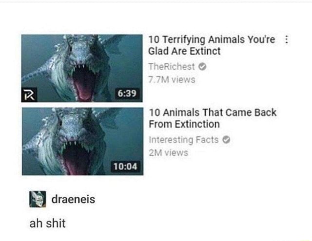 10 Terrifying Animals You Re Glad Are Extinct 10 Animals That Came