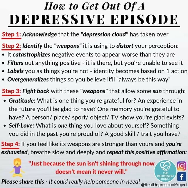 depressive episode vs depression