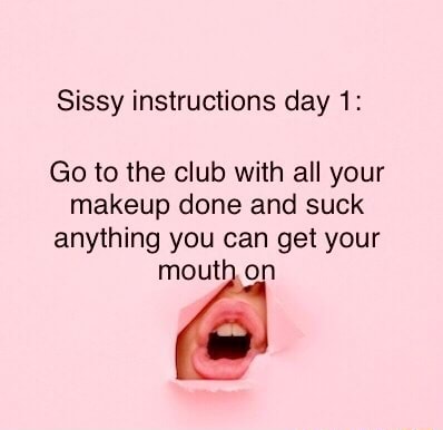 Videos sissy instruction Sissy training