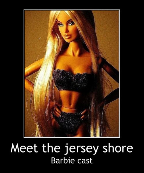 Meet the jersey shore Barbie cast - Meet the jersey shore Barbie cast - )