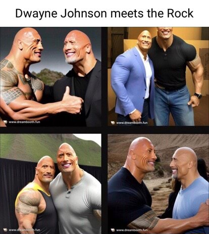 my uncle's meme stash on X: Dwayne the Rock Johnson, Dwayne the