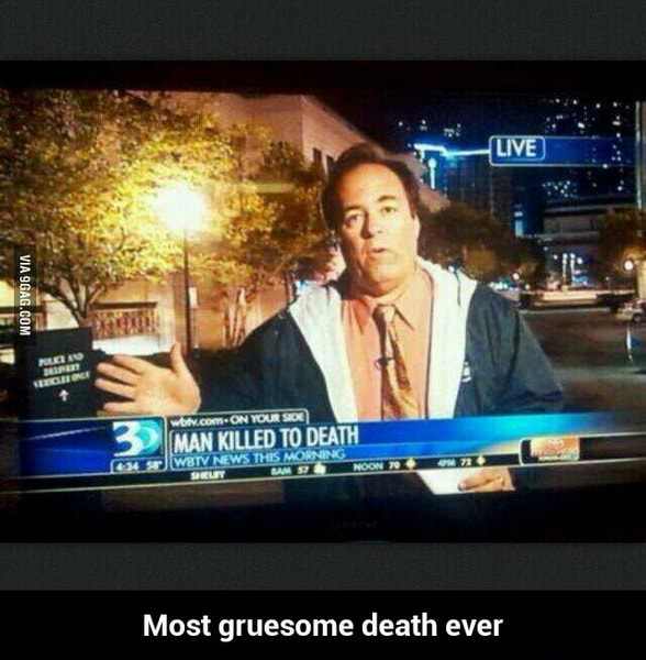 Most gruesome death ever - Most gruesome death ever - )