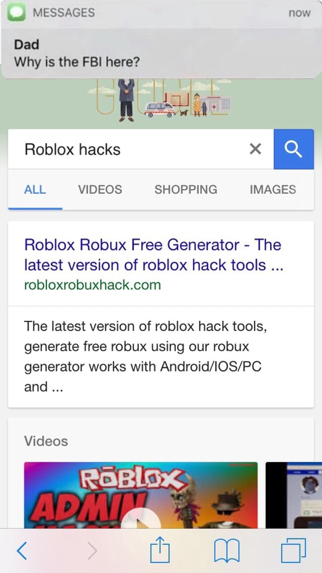 Dad Why Is The Fbi Here Roblox Robux Free Generator The Latest Version Of Roblox Hack Tools Robloxrobuxhack Com The Latest Version Of Roblox Hack Tools Generate Free Robux Using Our Robux - roblox hack btools